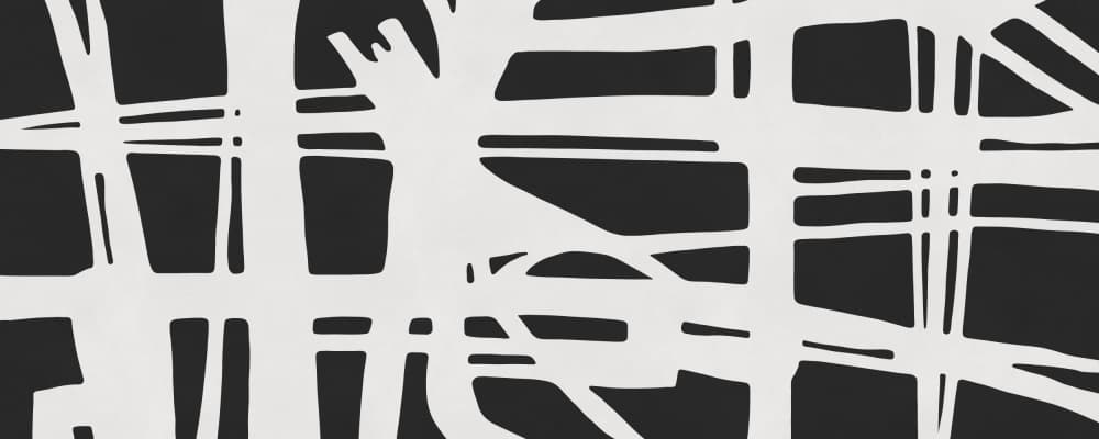 Modern Abstract Lines by Vitor Costa — canvas wall art