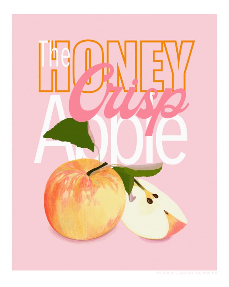 Pandchoneycrispapple Copy by Jenny Liz Rome — canvas wall art