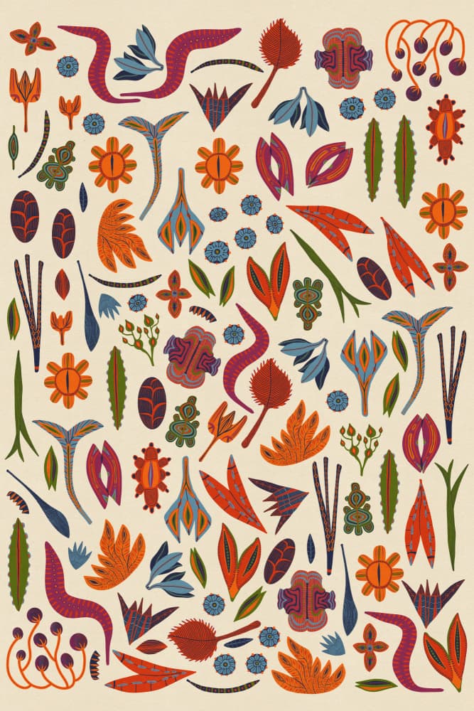 Ornaments by Alexander Adiels — canvas wall art