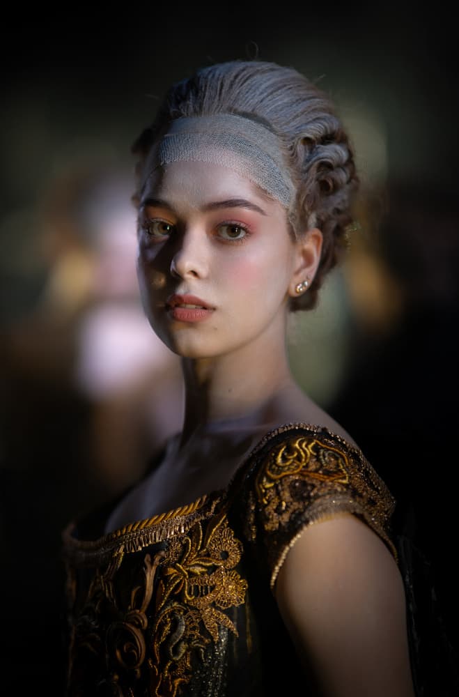 Ornate Renaissance Portrait by Oles Paritskiy — canvas wall art