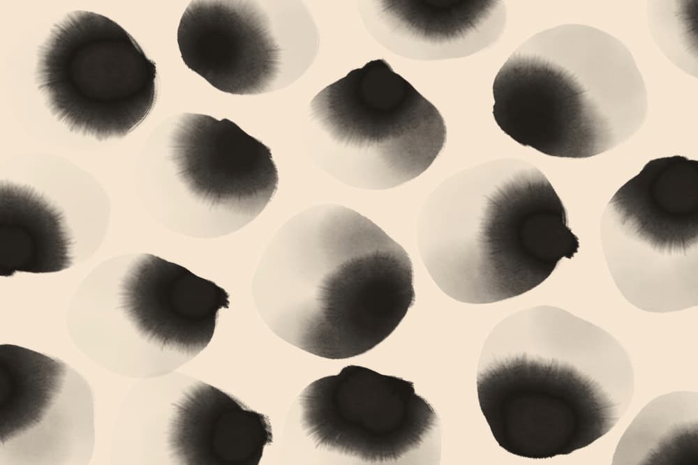 Ink bloom no 02 by Treechild — canvas wall art