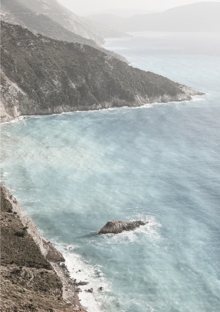 Coastal Serenity by Shot by Clint — canvas wall art