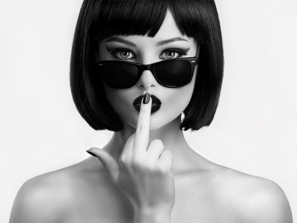 Chic Woman's Secret by David Drake — canvas wall art