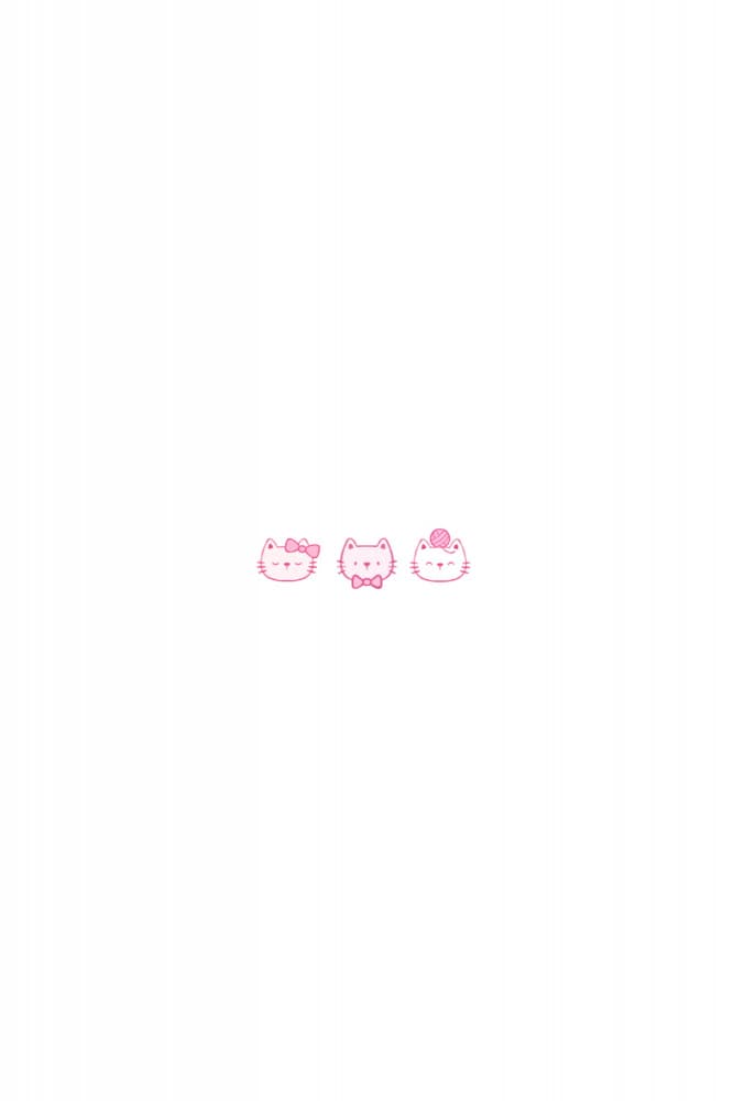 Pink Kitty Trio by Xuan Thai — canvas wall art