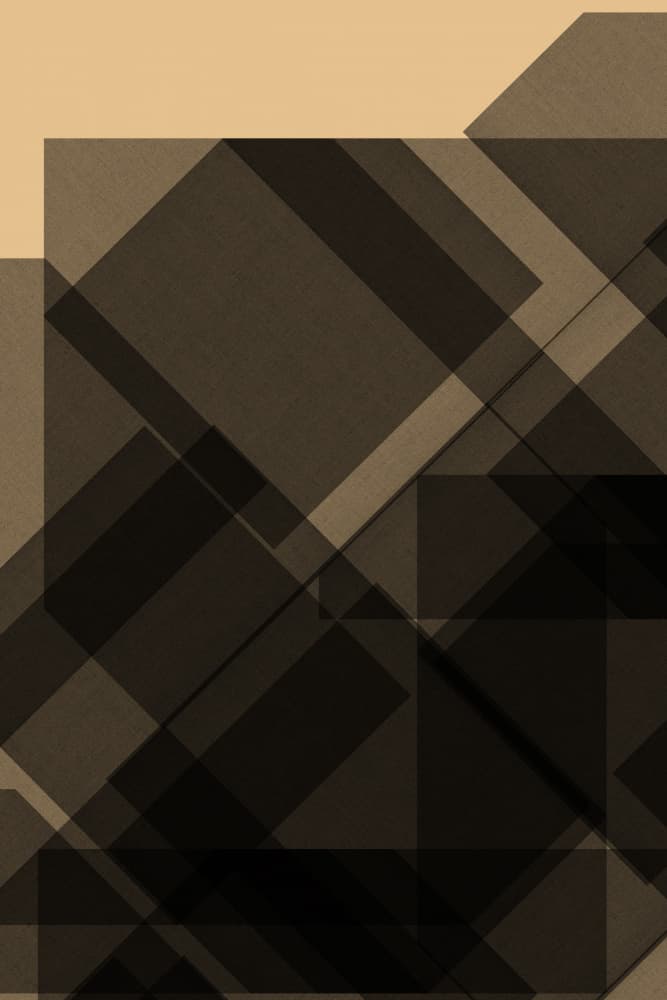 Overlapping Geometric Shades by cartissi — canvas wall art