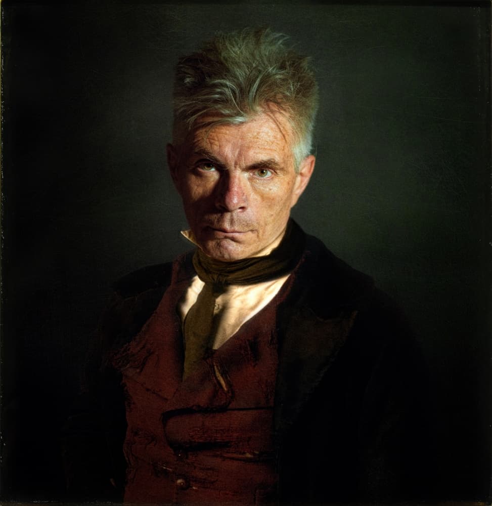Intense Gaze Gentleman by Svetlana Melik-Nubarova — canvas wall art