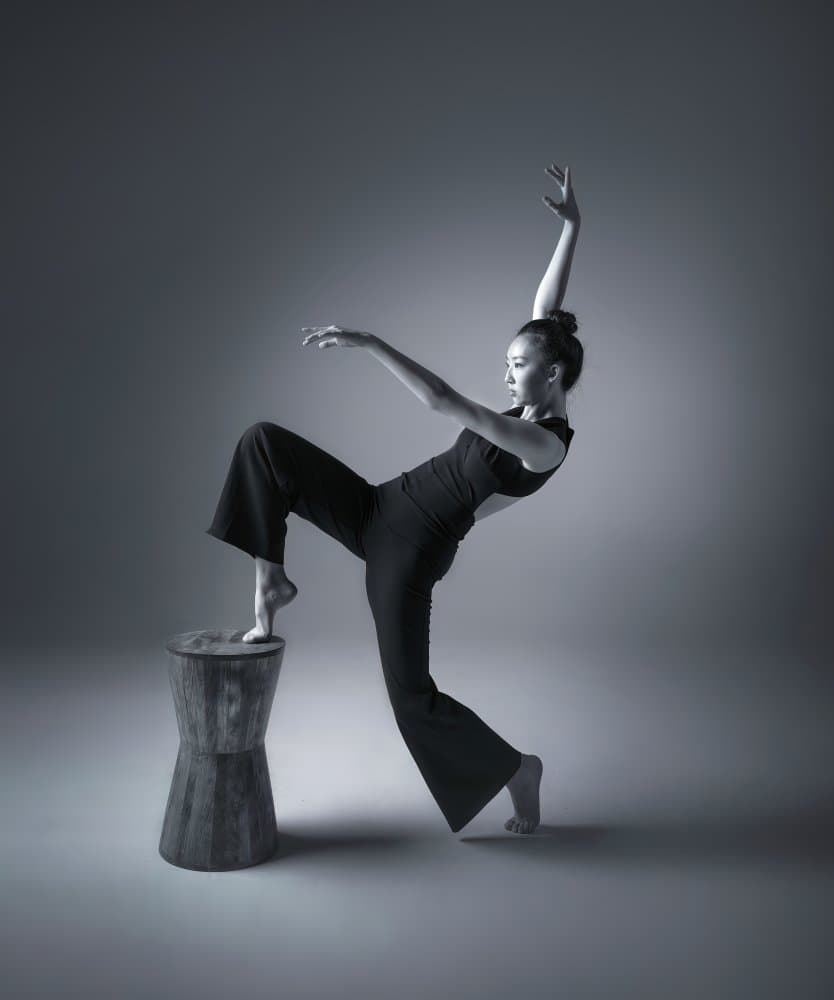 Modern Dance Pose by Catherine Wang — canvas wall art