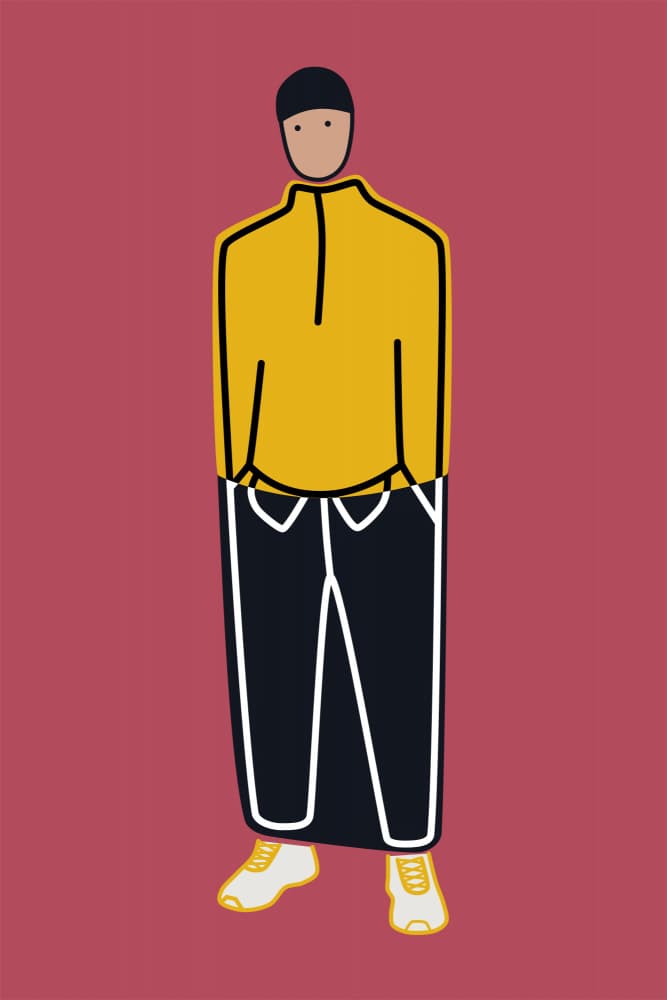Modern Fashion Illustration by amini54 — canvas wall art