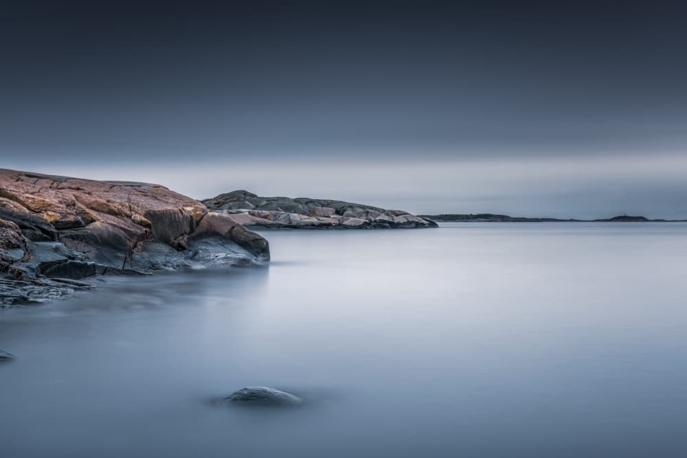 Moody Nordic Seascape by Benny Pettersson — canvas wall art