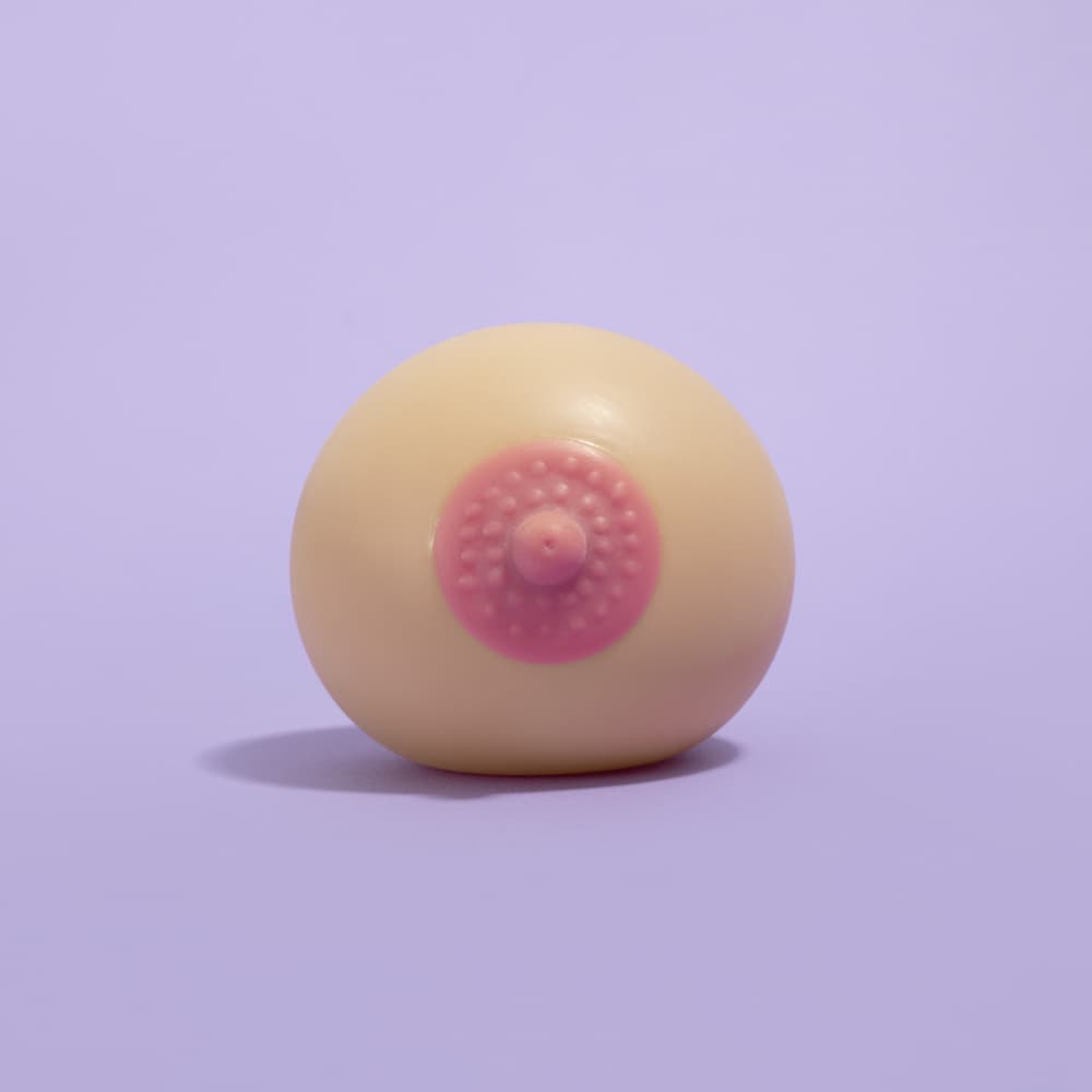 Human Breast Form by Julia Ramiro — canvas wall art