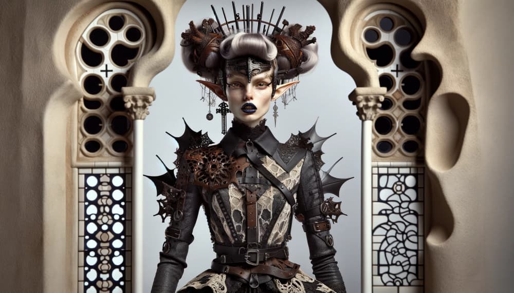 Gothic Elf Portrait by David Galan — canvas wall art