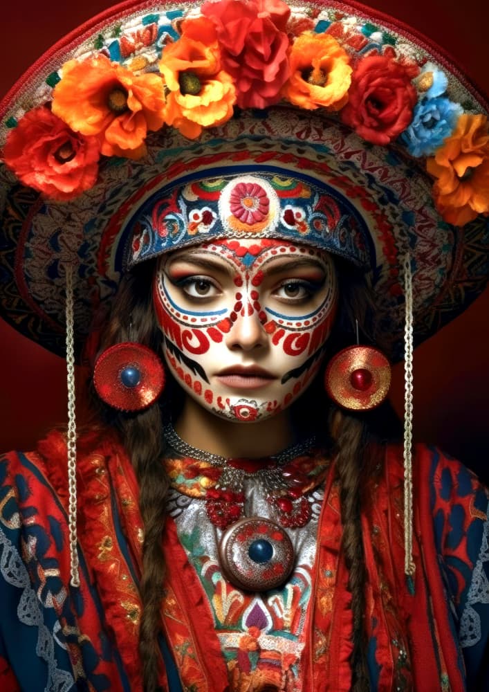 Mexican life 14 by Justyna Jaszke — canvas wall art