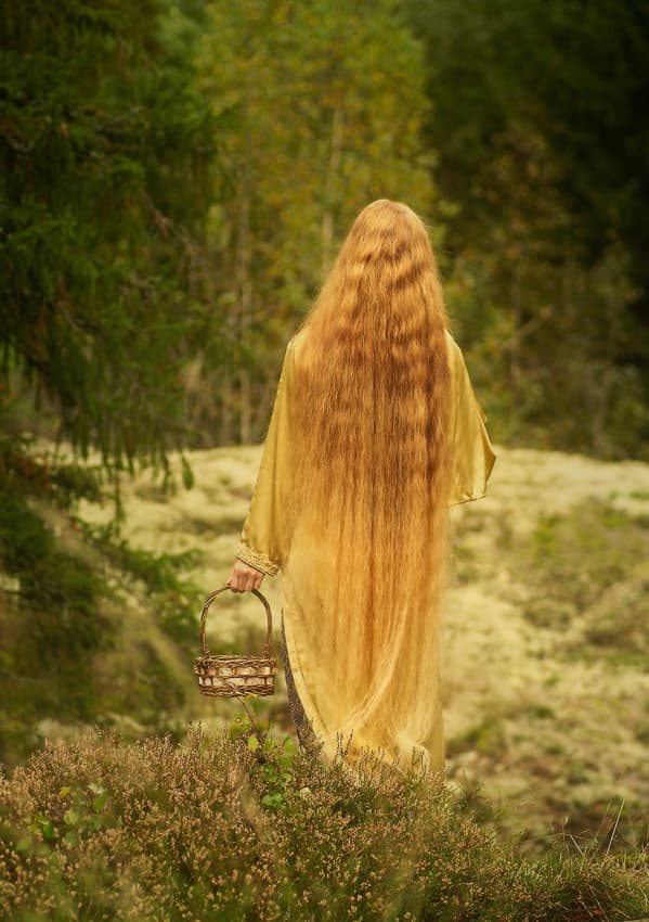 Golden Haired Wanderer by Allan Wallberg — canvas wall art