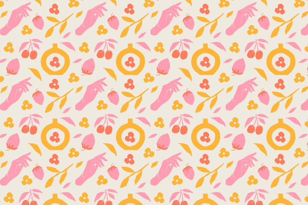 Handpatternno14 by Treechild — canvas wall art