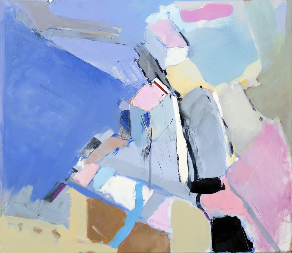 Soft Abstract Shapes by Elena Shraibman — canvas wall art