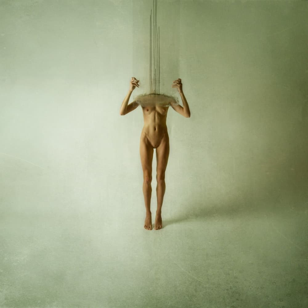 Surreal Headless Nude by Yaroslav Vasiliev-Apostol — canvas wall art