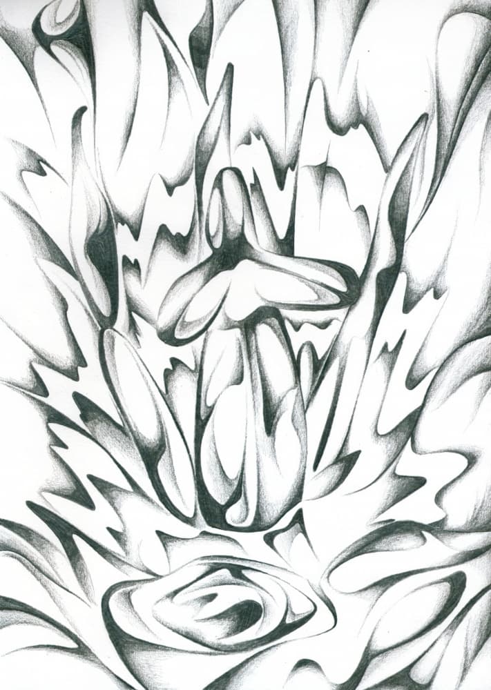 Abstract Meditative Flow by Kulik — canvas wall art