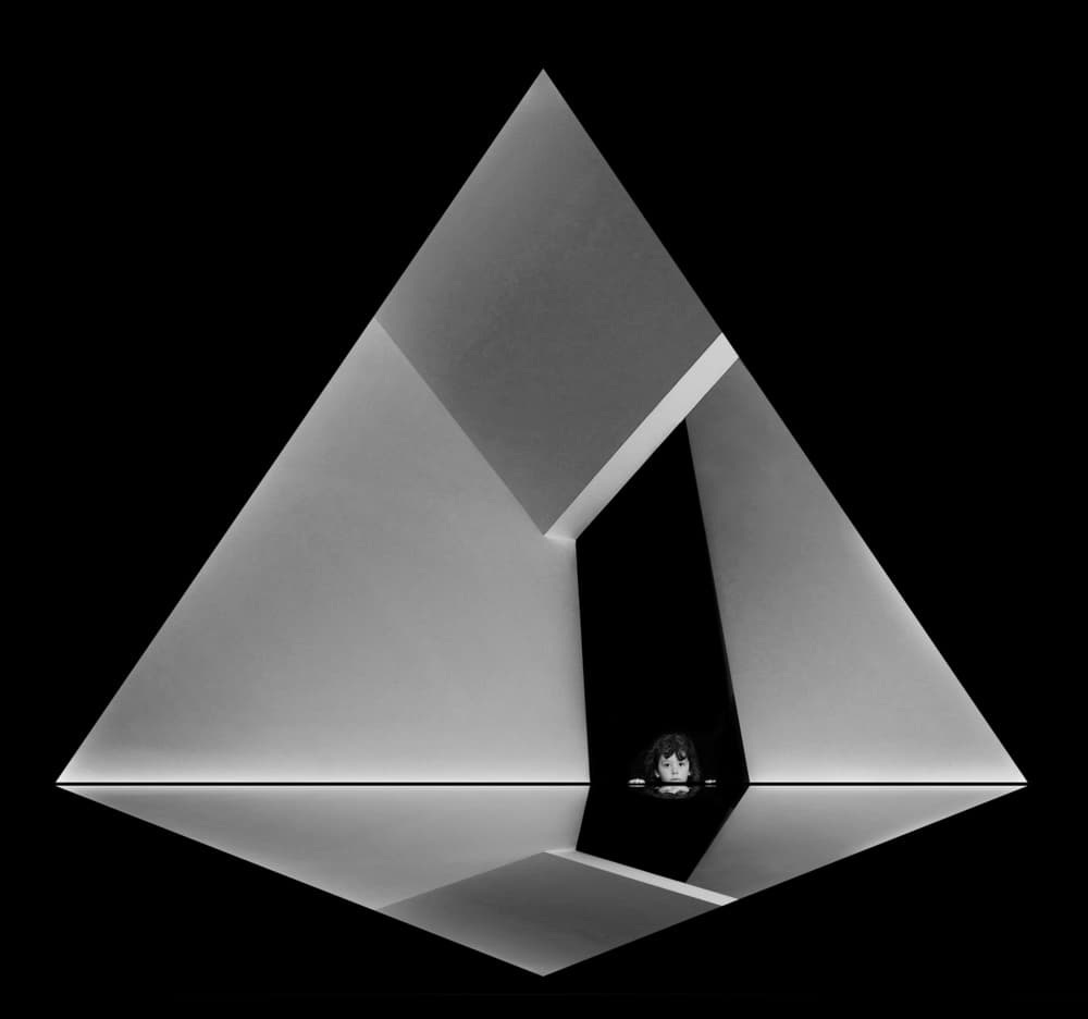 Peeking From the Void by Huib Limberg — canvas wall art