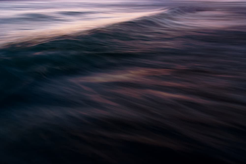 Abstract Ocean Motion by Tal Paz-Fridman — canvas wall art