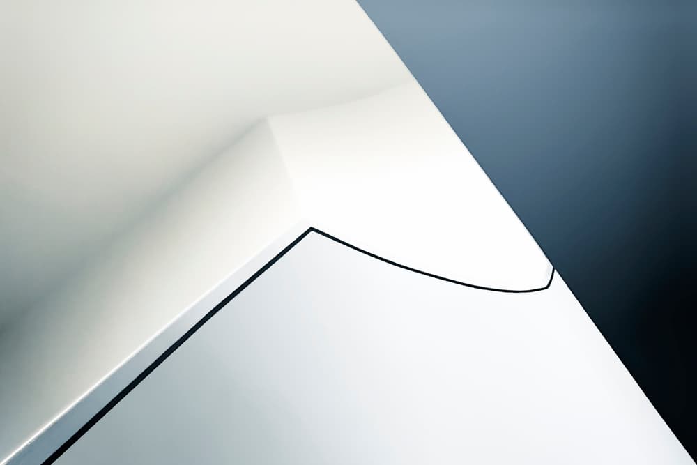 Abstract Geometric Curve by Greetje van Son — canvas wall art