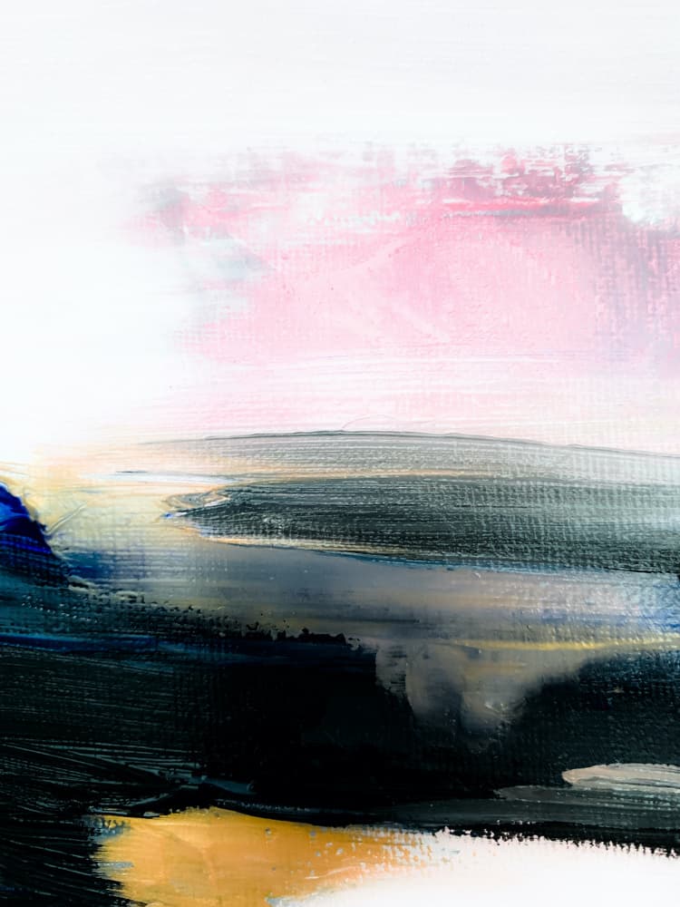 Pink Horizon Dream by Ejaaz Haniff — canvas wall art
