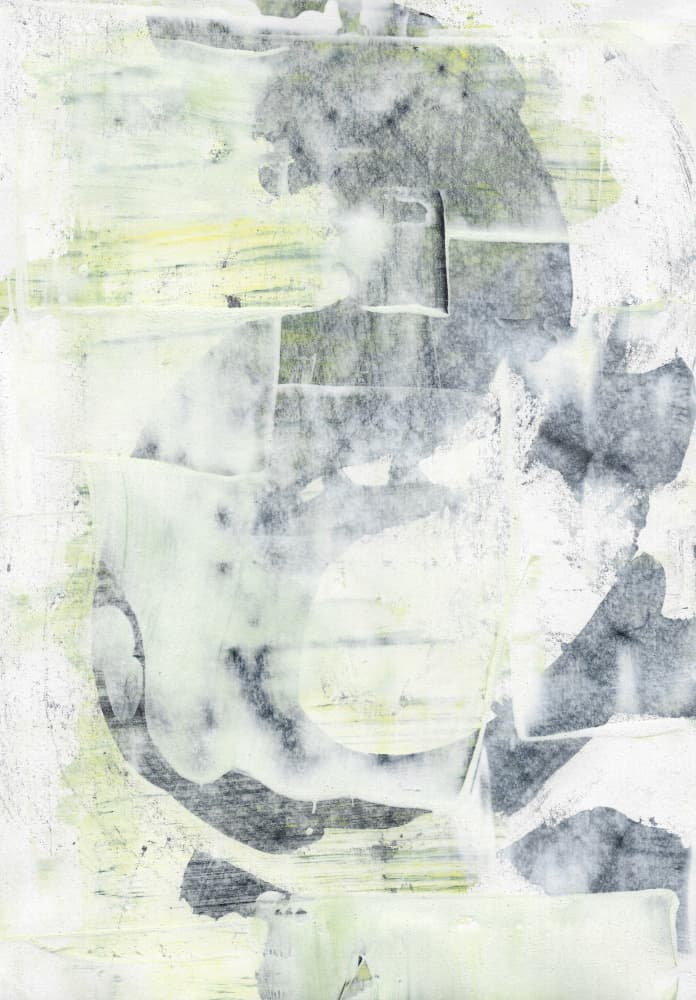 Muted Fluid Abstraction by Annick — canvas wall art