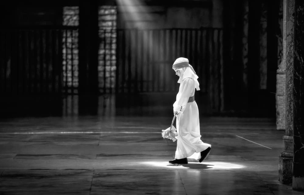 Child in Sacred Light by Juan Luis Seco — canvas wall art