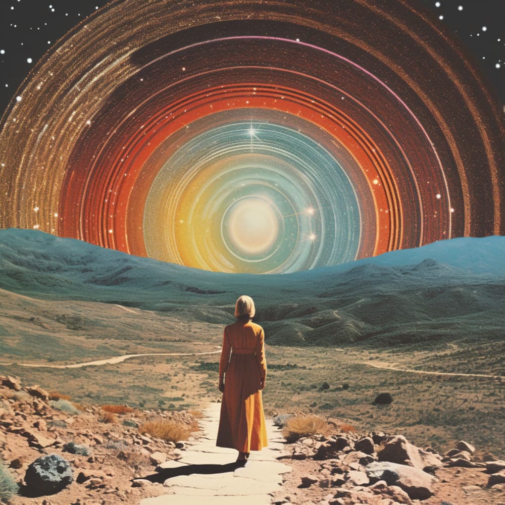 Path To The Cosmos by Samantha Hearn — canvas wall art