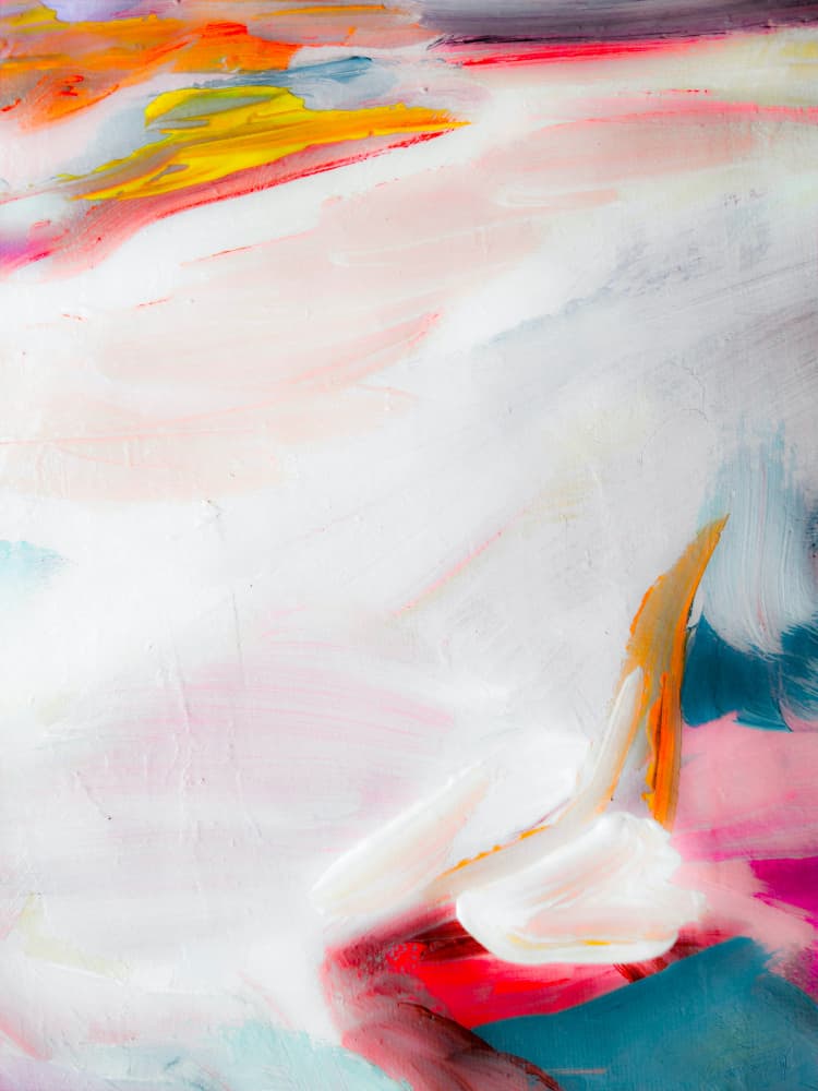 Vibrant Abstract Strokes by Ejaaz Haniff — canvas wall art