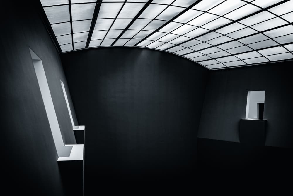 Modern Architectural Curves by Heike Wolters-Wrase — canvas wall art