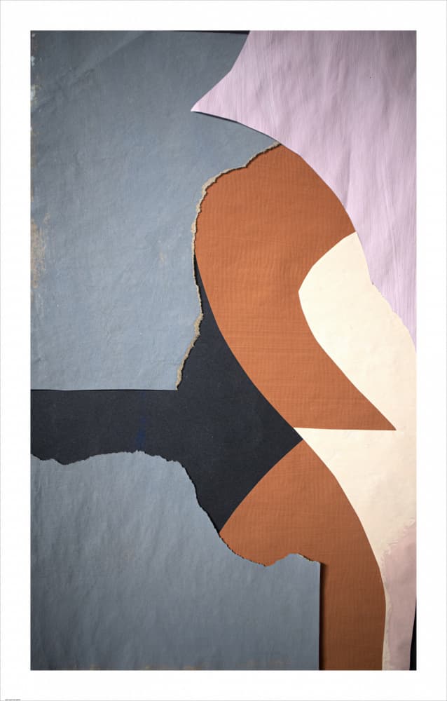 Serene Abstract Shapes by Cyrille Gulassa — canvas wall art