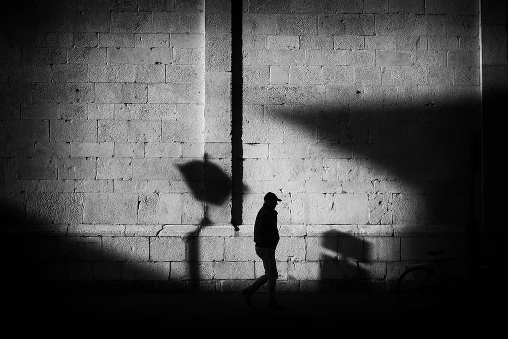 Man in Dark Shadows by Massimo Della Latta — canvas wall art