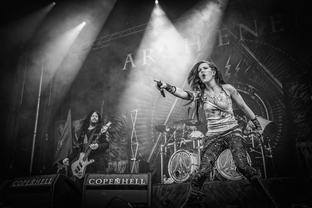 Live Metal Performance by Stefan Nielsen — canvas wall art