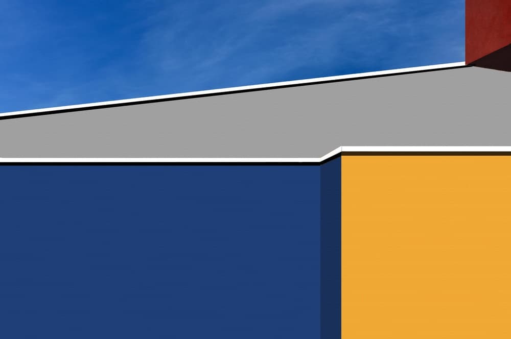 Colorful Urban Geometry by Arnon Orbach — canvas wall art