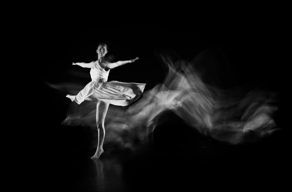 Graceful Motion Dance by Rob Li — canvas wall art