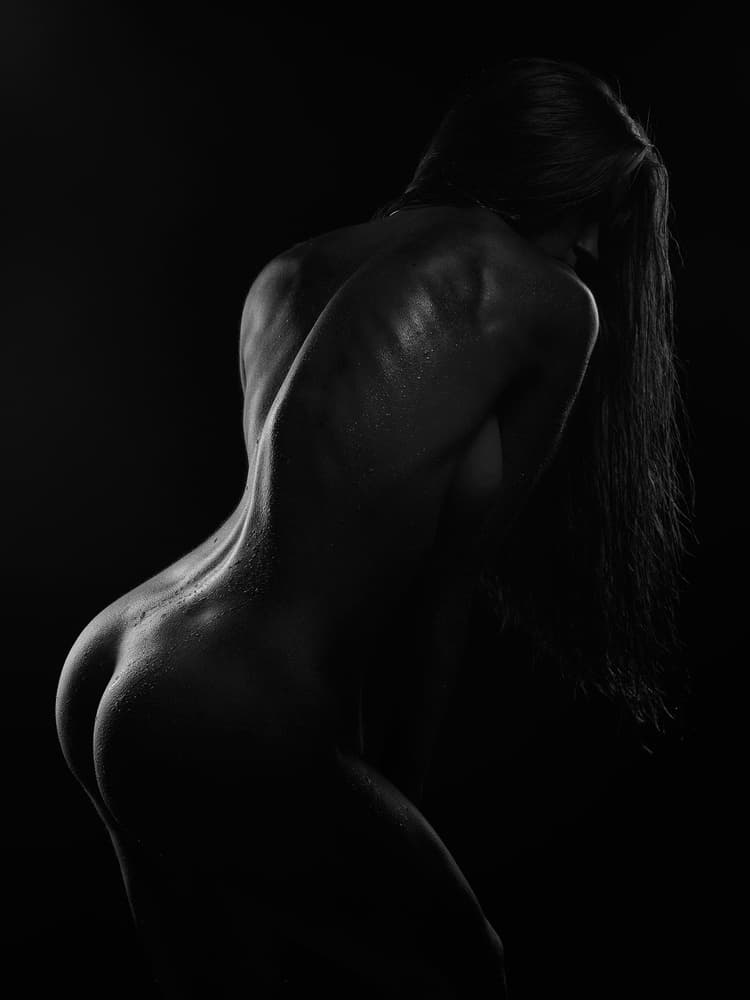 Academic nude 2 by Gene Oryx — canvas wall art