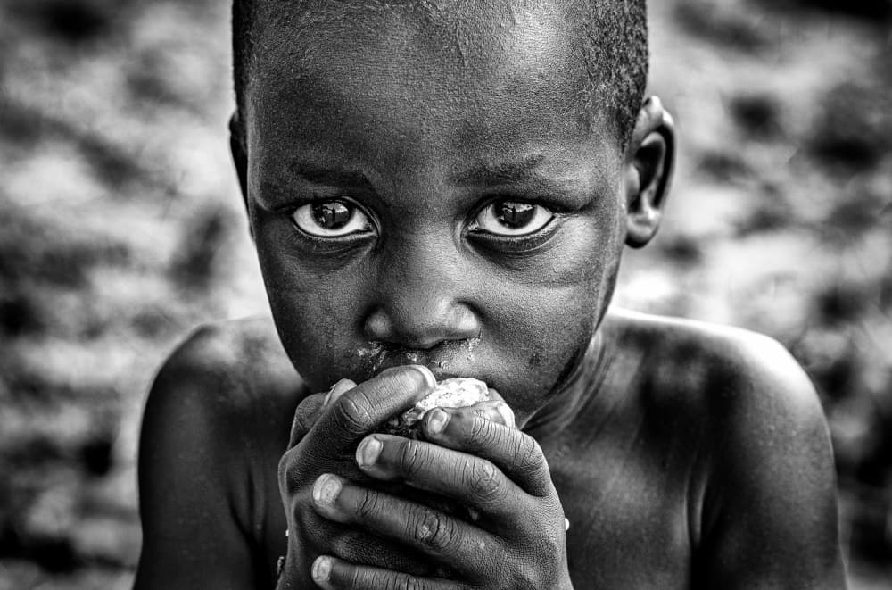 Young Boy's Gaze by Joxe Inazio Kuesta Garmendia — canvas wall art
