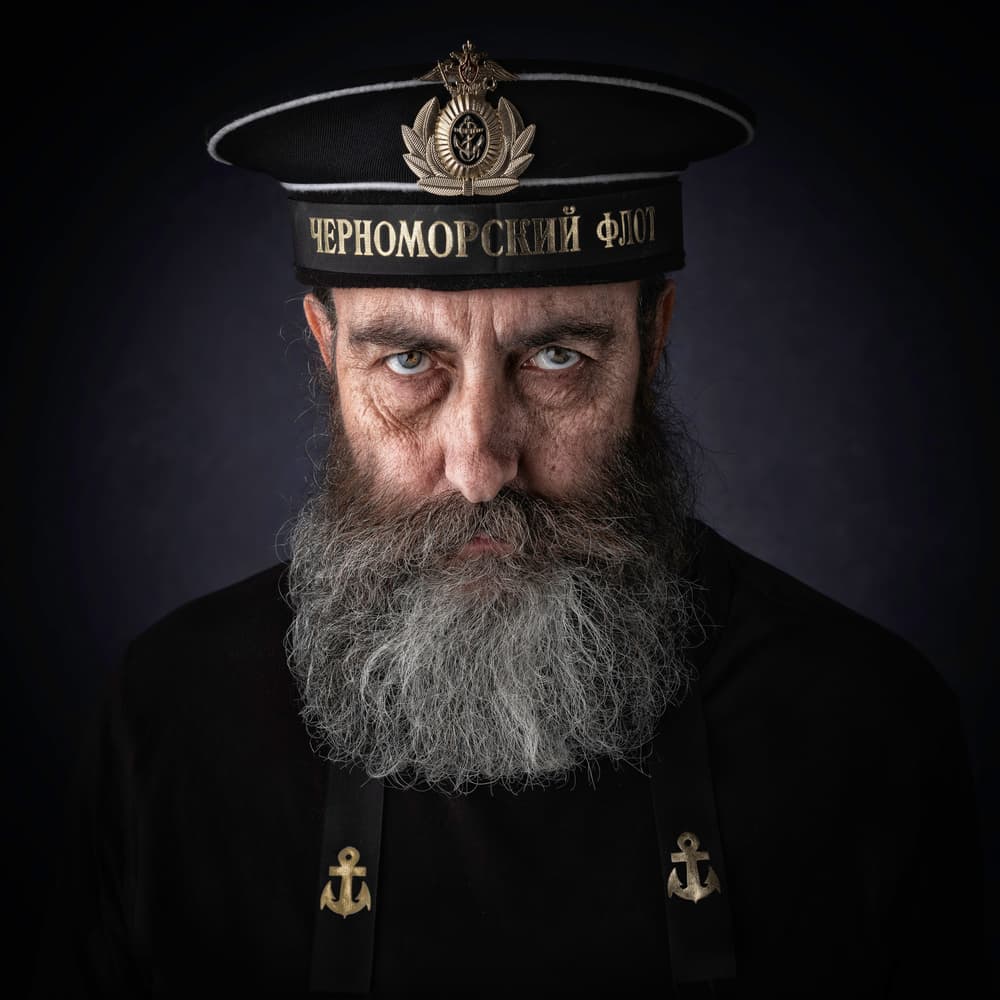 Intense Sailor Portrait by Catchlight Studio — canvas wall art