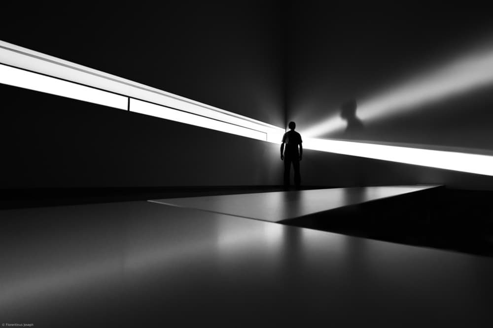 Solitary Light Path by Florentinus Joseph — canvas wall art