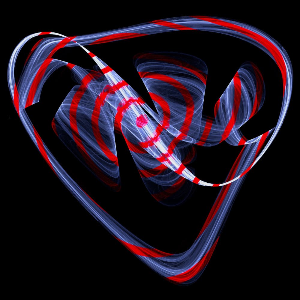 Dynamic Energy Swirls by Mystic Number — canvas wall art