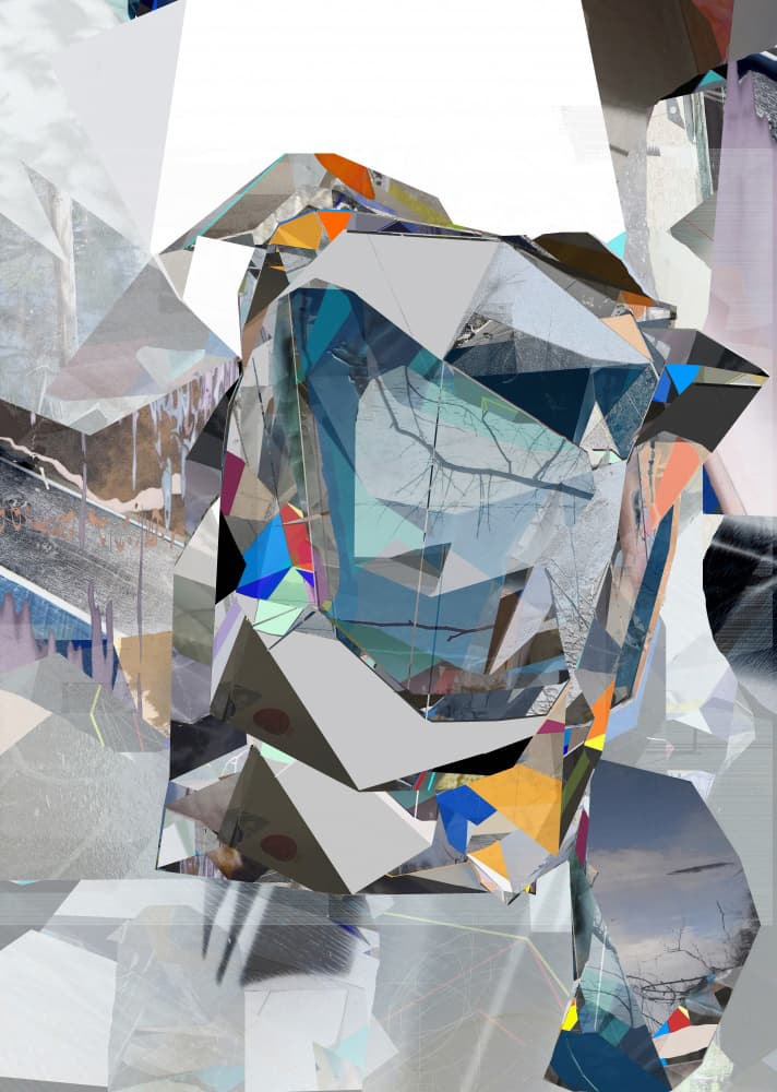 Crystalline Geometry by Stefan Fransson — canvas wall art