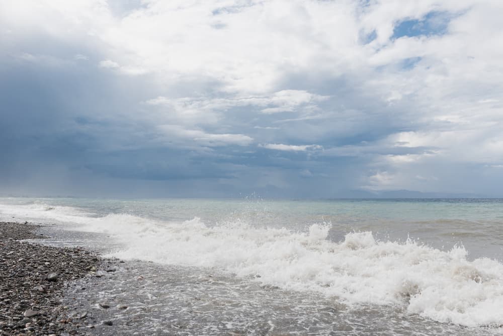 Wild Ocean Shoreline by Photolovers — canvas wall art