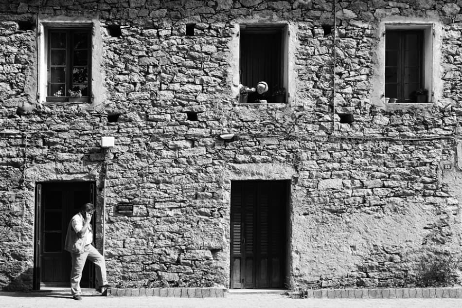 Stone Building Life by Jure Kravanja — canvas wall art
