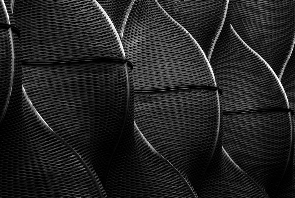 Abstract Woven Texture by Hans-Wolfgang Hawerkamp — canvas wall art