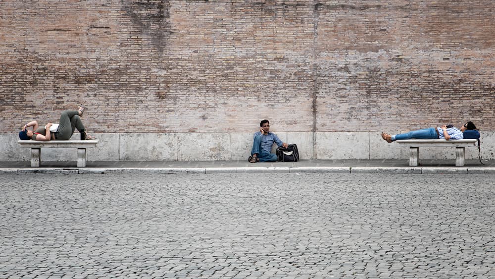 Urban Rest Day by Carlos Costa — canvas wall art