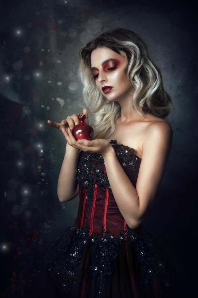 Gothic Apple Enchantress by Siegart — canvas wall art