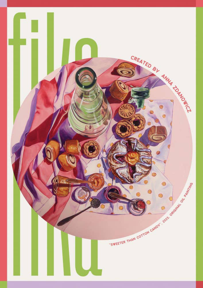Sweet Pastries Still Life by Anna Zdanowicz — canvas wall art