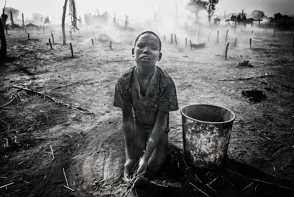 Child In Desolate Land by Joxe Inazio Kuesta Garmendia — canvas wall art