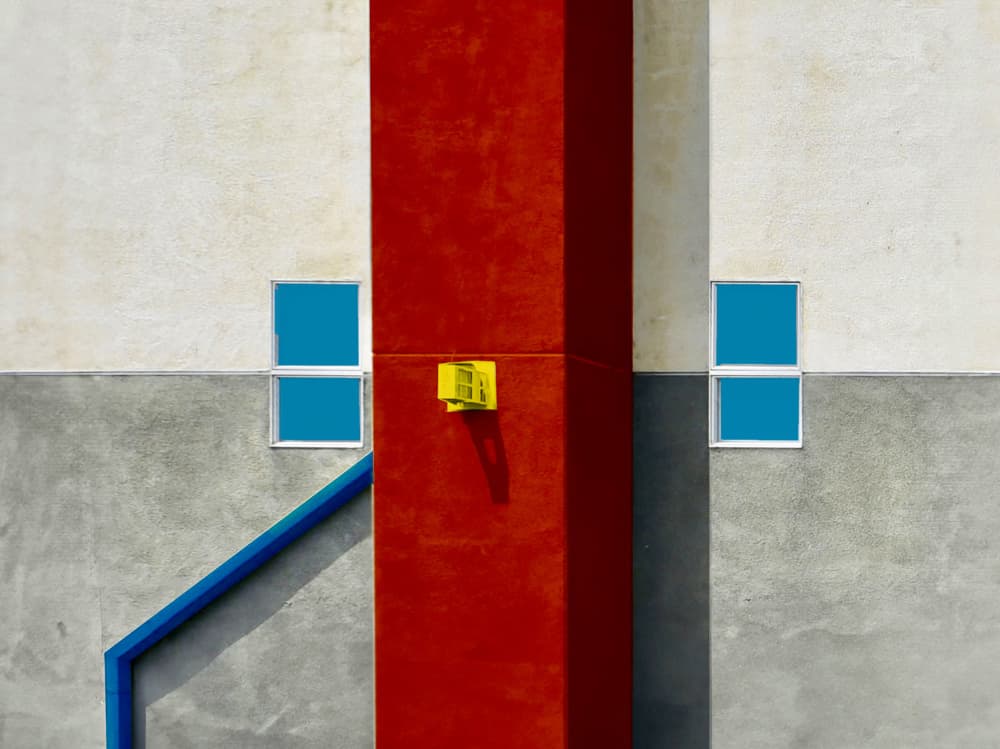 Bold Building Geometry by Arnon Orbach — canvas wall art