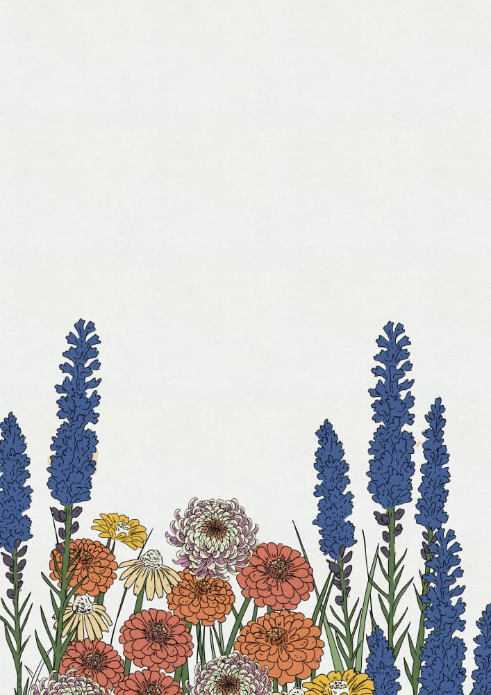 Vibrant Garden Blooms by Nicholas — canvas wall art
